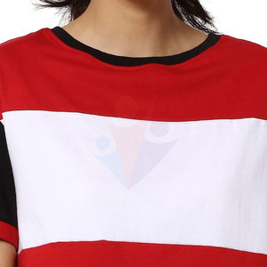 Nouveau design T-shirt femme de haute qualité 100% coton, col rond, manches courtes, coupe classique, décontracté, respirant, idéal pour l'été, best-seller - Product Image 4