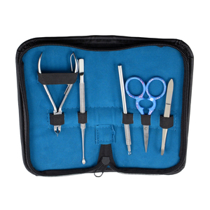 High Quality Professional 5 1 Stainless Steel <b>Nail</b> Clipper Set Manicure Pedicure Portable Beauty Tools <b>Kit</b> Cuticle Tweezer for - Product Image 6