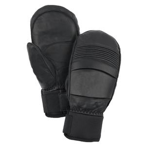 Mitaines de ski en cuir véritable imperméables personnalisées, gants thermiques d'hiver pour snowboard, hommes et femmes, coupe-vent, chauds, pour sports de neige en plein air - Product Image 2