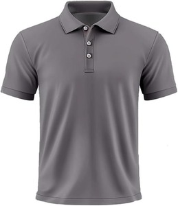 Chemise de golf pour homme à manches courtes de haute qualité OEM, en coton, avec logo personnalisé brodé, pour l'été - Product Image 5