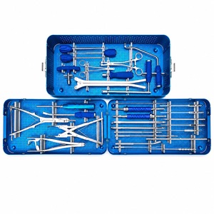 Juego de Instrumentos Quirúrgicos Ortopédicos Manuales de Acero Inoxidable, Kit de Herramientas Médicas para Hospital, Certificado CE Clase II ISO13485 - Product Image 1