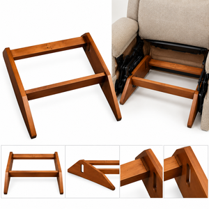 Modern Wooden Recliner Base <b>Frame</b> <b>for</b> Upholstered <b>Sofa</b> Chairs KD Solid <b>Wood</b> Recliner Chair Base Furniture Accessories - Product Image 5