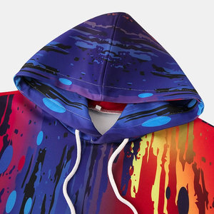 Vêtements streetwear tendance, sweats à capuche en coton 100% lavé, sublimation, conçus pour un usage quotidien, impression personnalisée, écologiques, livraison rapide - Product Image 3
