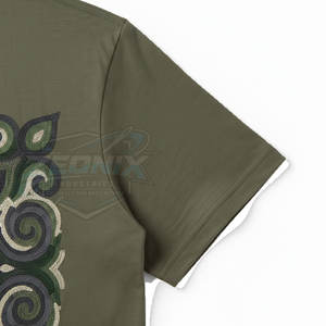 Camisetas Bordadas para Hombre, Hechas a Medida, en Grandes Cantidades, 100% Algodón, Transpirables, de Secado Rápido, Servicio OEM, Último Estilo - Product Image 6