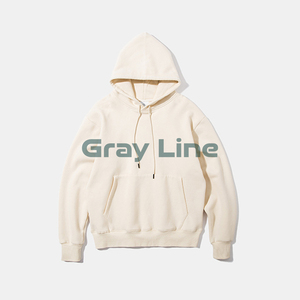 Sweat-shirts à capuche surdimensionnés pour hommes, personnalisables, 100 % coton, unis, décontractés - Product Image 4
