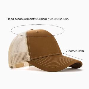 Custom Embroidery Logo Quick Dry Baseball Trucker <b>Hats</b> Mesh Trucker <b>Hats</b> Vintage Golf Mesh Trucker <b>Hats</b> - Product Image 4
