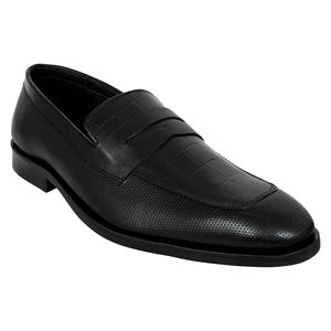 รองเท้าโลฟเฟอร์หนังอิตาลีแฟชั่นใหม่สำหรับผู้ชาย ลายสัตว์ กันลื่น น้ำหนักเบา สวมใส่สบาย หนังแท้คุณภาพพรีเมียม - Product Image 4