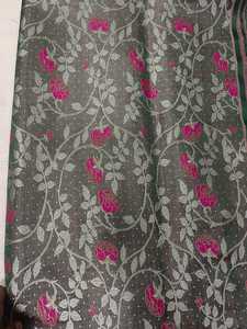 Banarasi Zari 100% Polyester Jacquard Brocade <b>Fabric</b> for Apparel Blazers/Suits <b>Medium</b> Weight KIMKAB - Product Image 3