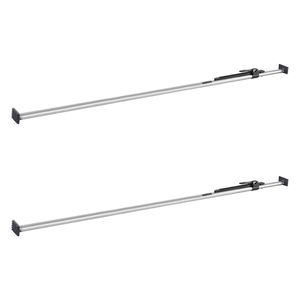 Barra di Carico Resistente 89-104 Pollici, Cinghie di Fissaggio a Cricchetto Regolabili, Stabilizzatore per Carichi su Camion con Piedini Antiscivolo - Product Image 2