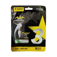 Cordage de raquette de badminton ALPHA modèle GP3 en nylon durable