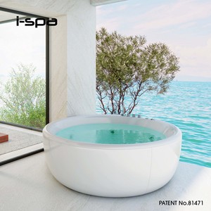 อ่างอาบน้ำอะคริลิคทรงกลมแบบลอยตัว รุ่น I-Spa Cloud 02 - Product Image 2
