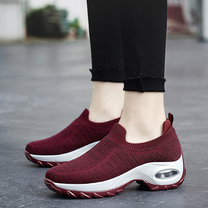 Chaussures en maille respirante à semelles épaisses pour femmes, nouveau style, chaussures décontractées, confortables, antidérapantes, pour le travail et le sport - Product Image 3