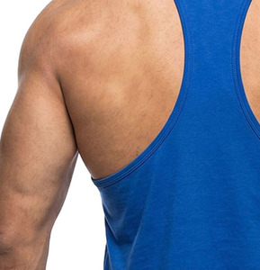 <b>Men</b> Stringer Gym <b>Singlets</b> Custom Fitness Tank Tops Breathable Sleeveless Workout Apparel Wholesale Supplier Wholesale <b>Singlets</b> - Product Image 3