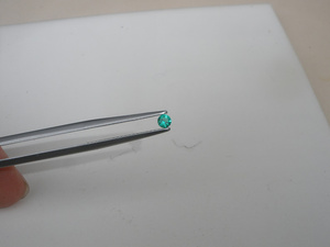 2.5mm AAA Natural Green Colombian Emerald Round Brilliant Cut Loose <b>Gem</b> Third Party Certified for Jewelry Making - Product Image 4