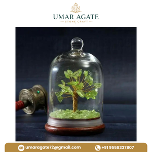 Árbol de Piedras Preciosas de Peridoto Hecho a Mano al por Mayor, Decoración Feng Shui Reiki para la Prosperidad, Envuelto en Alambre, Calidad Premium - Product Image 3
