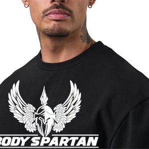 Camiseta negra de cuello redondo extragrande para hombre, ropa informal de manga corta, ligera, transpirable, a la moda de verano, mezcla de algodón - Product Image 3