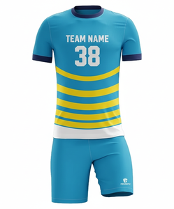 Conjunto de Jersey con Diseño Degradado de Última Moda 2026, Logotipo Personalizado, Secado Rápido, Traje de Entrenamiento de Fútbol Transpirable, Uniforme de Equipo de Club Resistente a la Decoloración - Product Image 1