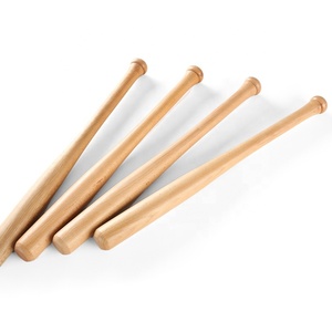 Hard Maple Wooden Left-Handed Durable <b>Bat</b> with Customizable Sizes & Logo for Professional Games Use - Product Image 4