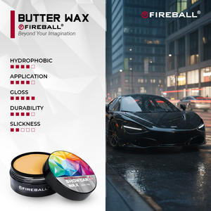 Cire à beurre FIREBALL Premium 150ml pour toutes les couleurs de peinture - Application lisse, brillance élevée pour une protection longue durée - Product Image 3