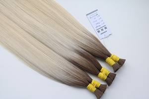 Extensions de cheveux en vrac de haute qualité cheveux vietnamiens Double noyer 100 grammes couleurs foncées 12 pouces - Product Image 5