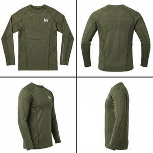 Haut de sport à manches longues haute performance, séchage rapide, respirant, écologique, pour l'entraînement, Rashguard de compression 2026 - Product Image 6