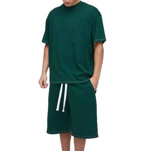 Top Sale Plus Size Breathable <b>Summer</b> Casual Short Sleeve <b>T</b>-<b>Shirt</b> Shorts Outfits Jogging Suit Two Piece <b>Men</b> Short Sets - Product Image 2
