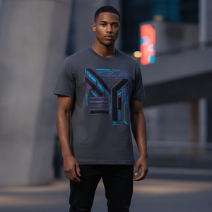 Wholesale Blank Puff Print T Shirt Oversized Drop Shoulder Foam Print Men Tee Custom Logo High Quality Graphic Tshirt - Product Image 5