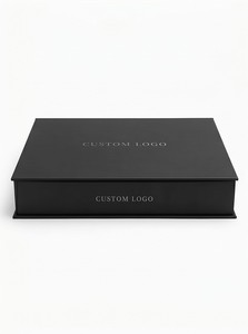 Custom Logo Knife Set 3-Piece Stainless Steel <b>Black</b> Handle High-End <b>Gift</b> Packaging Rigid <b>Box</b> - Product Image 2