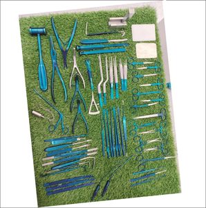 Professional Stainless Steel Manual Rhinoplasty Surgical Instruments Set ENT Nose Plastic Surgery Tools 62-Piece CE Certified - Product Image 2