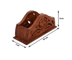 Wooden <b>Tissue</b> Box Acacia Napkin Holder Handmade <b>Paper</b> Wooden <b>Tissue</b> Box for Table Decorations at Low Price - Product Image 3