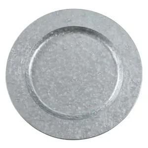 Modern Metal Handmade Decorative <b>Tray</b> Luxury Serving Platter for Coffee Tea Snacks Desserts Dining Room Hotel Restaurant - Product Image 2