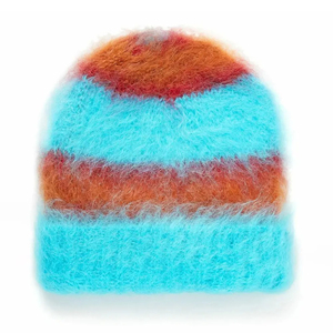 Mohair Winter <b>Hat</b> Mohair Skull <b>Cap</b> Mohair Cuffed Beanie Mohair Fisherman Beanie Mohair Watch <b>Cap</b> Mohair Wool Beanie Soft - Product Image 1