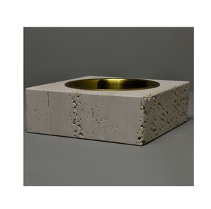 Comedero de lujo para perros de mármol con base, moderno comedero de piedra hecho a mano para mascotas, accesorio premium para mascotas, nuevos diseños de moda. - Product Image 6