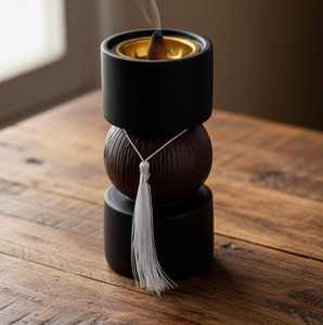 Quemador de Incienso y Porta Incienso de Madera Hecho a Mano de Lujo, Mubkhar Árabe Premium para Oud, Fragancia de Bakhoor, Decoración Árabe para el Hogar - Product Image 5