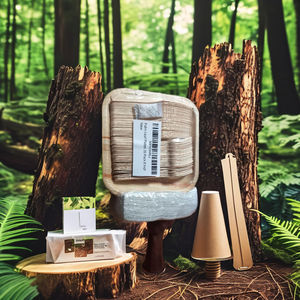 Platos desechables de hoja de palma compostables y biodegradables, mejor alternativa al juego de vajilla de fiesta a granel de plástico, respetuoso con el medio ambiente - Product Image 3