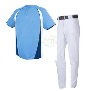 Ensemble de maillots et pantalons de sport de qualité export, personnalisable, pour équipes de baseball et de softball. - Product Image 4
