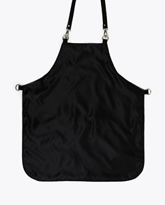 Cape de coiffure à imprimé artistique, bretelles réglables avec poches zippées, design unisexe - Product Image 2