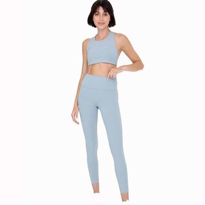 Leggings para Mujer, Venta Directa de Fábrica, Ropa Deportiva Personalizada, Cintura Elástica, Conjuntos Deportivos para Yoga - Product Image 5
