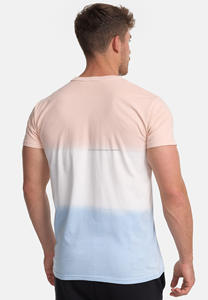 New Casual Men's T-Shirt Summer Fashion Short-Sleeved <b>Round</b> Neck Solid Color Pattern T Shirts for Men - Product Image 3