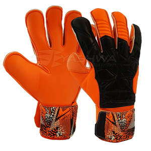 Guantes de Portero de Fútbol Personalizados Baratos OEM Unisex Importados de Látex Alemán Transpirables Antideslizantes de Dedo Completo para Entrenamiento - Product Image 1