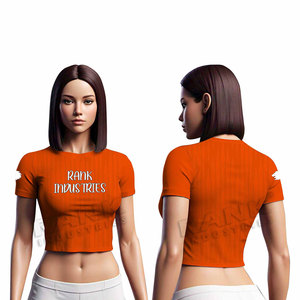 Service OEM, vente en gros et marque privée de t-shirts crop top pour femmes - Product Image 3