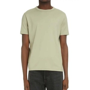 Camisetas Oversize de Algodón 100% al por Mayor, Lisas, de Hilo Anillado, Manga Corta, Transpirables, de Secado Rápido, Casuales para Hombre, Fabricación Stonefield - Product Image 1