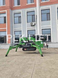 Spinnen kran 3 Tonnen Raupen kran 21M Arbeitshöhe Kletter spinnen kran für die Glas installation - Product Image 5