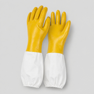 Gants en tricot premium avec paume en latex antidérapante, double enduit, doublure en nitrile double enduit, paume enduite de PVC - Product Image 3