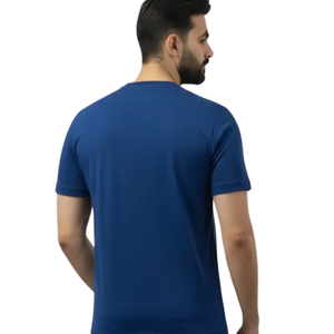 T-shirt Homme Col Rond Manches Courtes Coupe Droite Minimaliste Décontracté Basique Streetwear Vente en Gros Personnalisé Vêtement Quotidien Tendance Tee-shirt Haut - Product Image 1