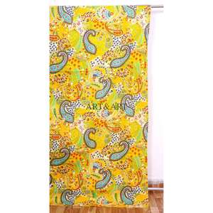 ผ้าห่มทำมือลายดอกไม้คุณภาพสูงจากอินเดีย ผลิตจากผ้าฝ้ายแท้ 100% เป็นมิตรต่อสิ่งแวดล้อม เหมาะสำหรับใช้ในบ้าน กำลังขายดี - Product Image 2