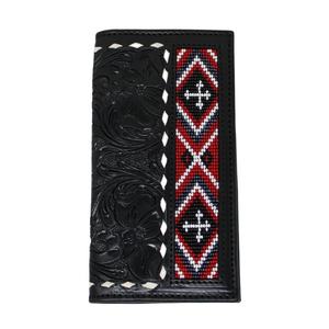 Genuine Leather Long <b>Wallet</b> Handmade Premium Indian Craftsmanship Zipper Closure Bohemian <b>Women's</b> Messenger Bag Pure Autumn - Product Image 1