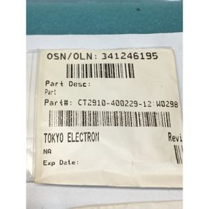 3 TEL CT2910-400229-12 แผ่นเชื่อมต่อแบบมีขา - อุปกรณ์และชิ้นส่วนเซมิคอนดักเตอร์ระดับโลกที่เชื่อถือได้ที่ - Product Image 3