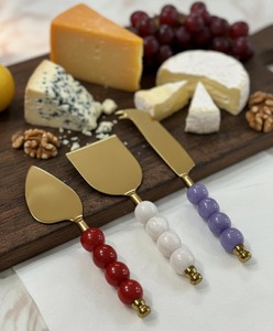 Premium Luxury Stainless Steel Gold Plated <b>Mirror</b> Eco-Friendly Dishwasher Safe Heat Resistant Long Handle Durable Cake Server - Product Image 4