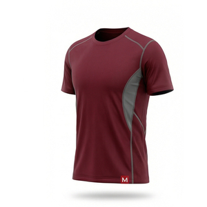 Camisetas Deportivas de Yoga Ligeras de Verano, Tejidas, Ajustadas, Cuello en V, Transpirables, para Hombre, para Pilates, Running y Fitness - Product Image 3